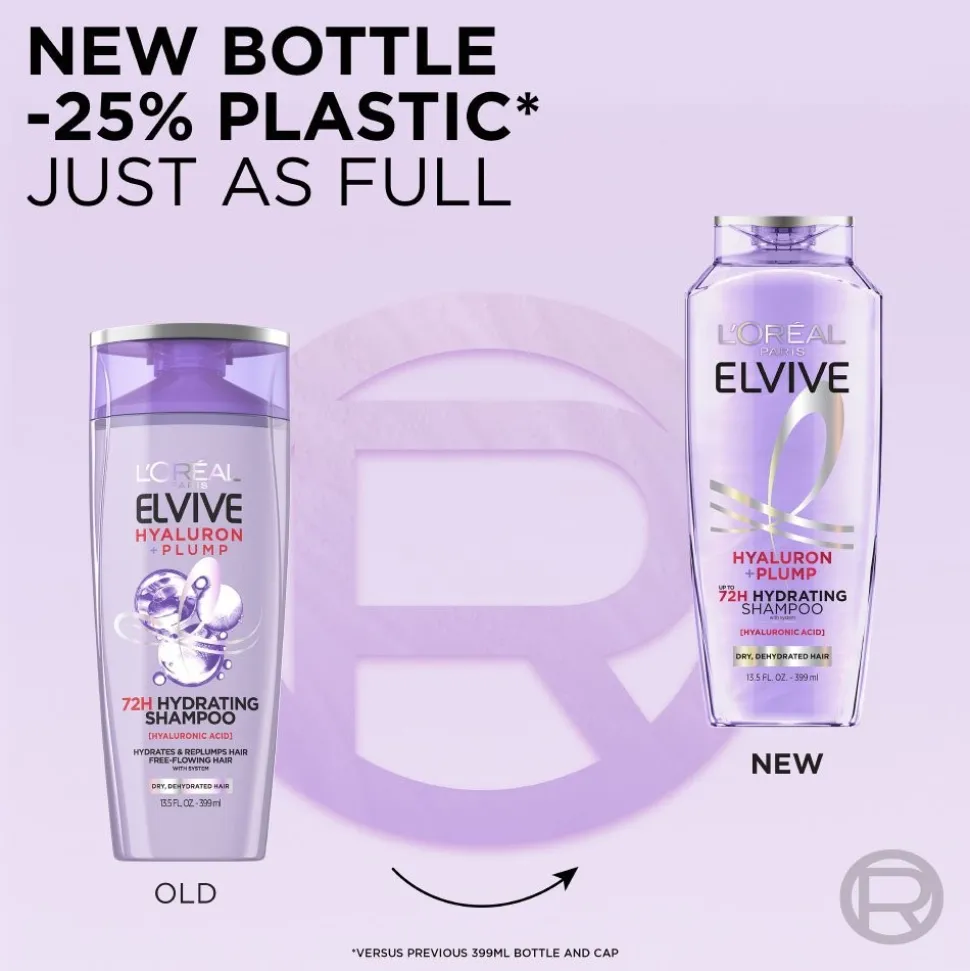 Hyaluron + Plump Hydrating Shampoo with Hyaluronic Acid for Dry Hair