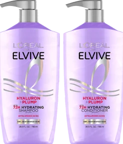 Hyaluron + Plump Hydrating Shampoo & Conditioner for Dry Hair