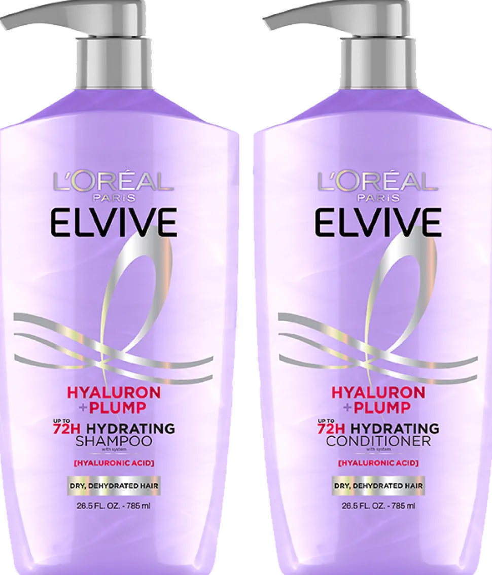 Hyaluron + Plump Hydrating Shampoo & Conditioner for Dry Hair