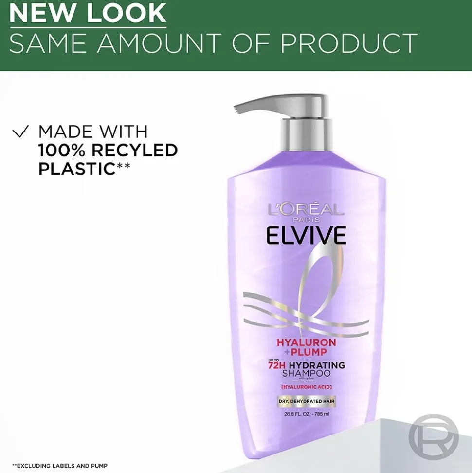 Hyaluron + Plump Hydrating Shampoo & Conditioner for Dry Hair
