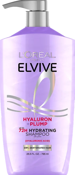 Hyaluron + Plump Hydrating Shampoo with Hyaluronic Acid for Dry Hair