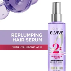 Hyaluron + Plump Moisture Leave-In Serum For Dry Hair