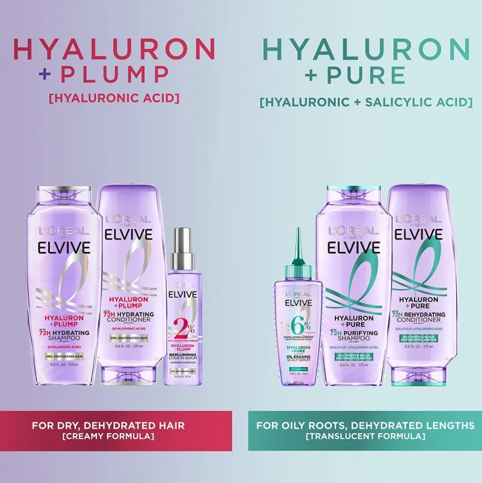 Hyaluron Pure 72H Purifying Shampoo for Oily Hair