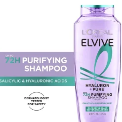 Hyaluron Pure 72H Purifying Shampoo for Oily Hair