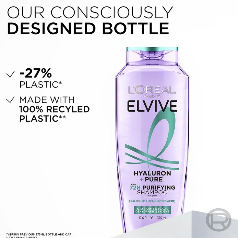 Hyaluron Pure 72H Purifying Shampoo for Oily Hair