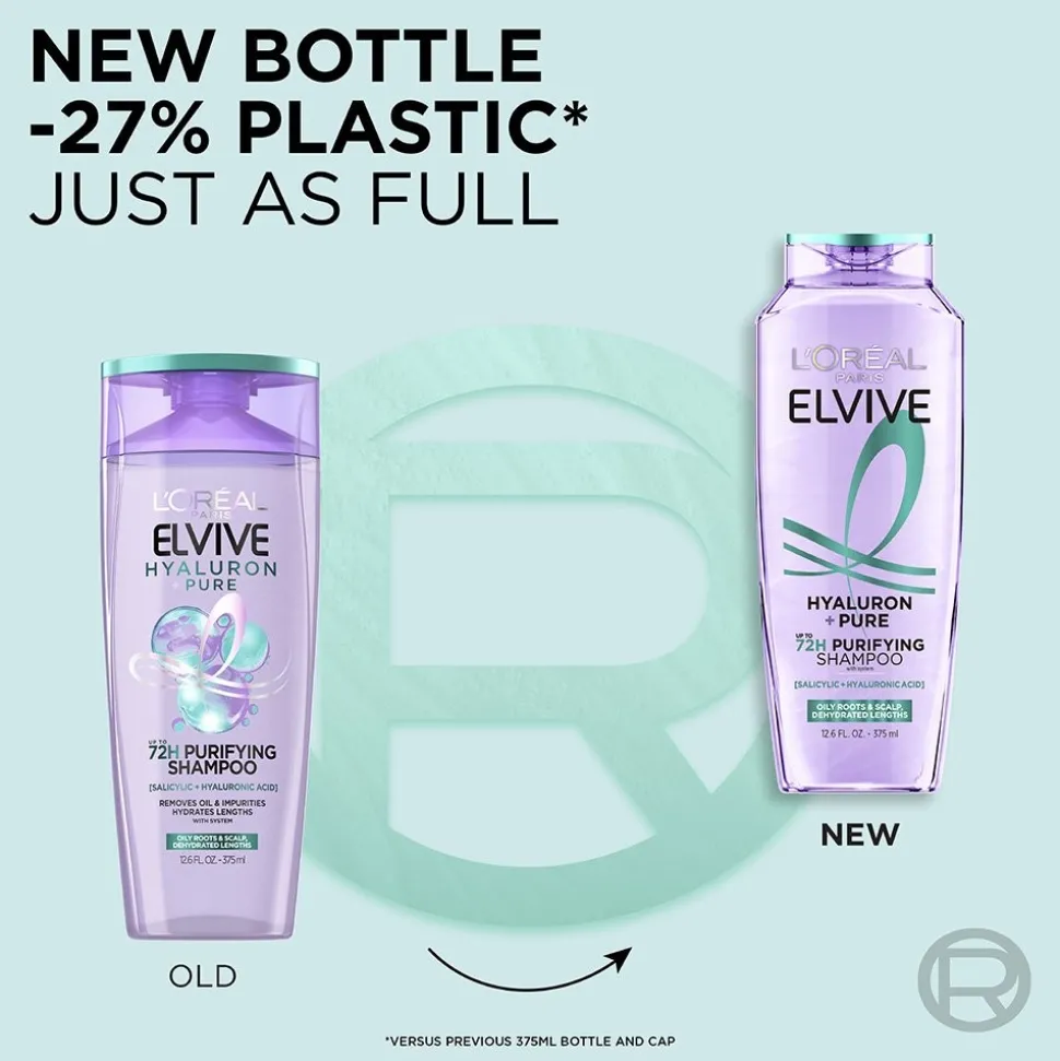 Hyaluron Pure 72H Purifying Shampoo for Oily Hair
