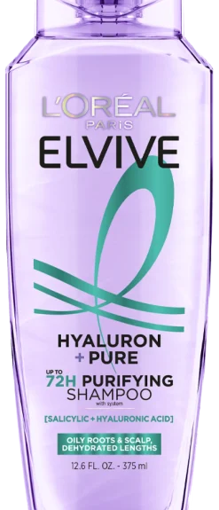 Hyaluron Pure 72H Purifying Shampoo for Oily Hair
