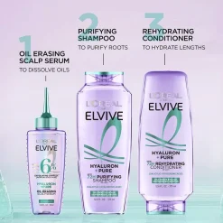 Hyaluron Pure 72H Purifying Shampoo for Oily Hair