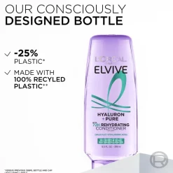 Hyaluron + Pure 72H Rehydrating Conditioner, Oily Hair