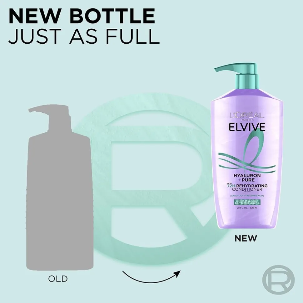 Hyaluron Pure 72H Rehydrating Conditioner, Oily Hair