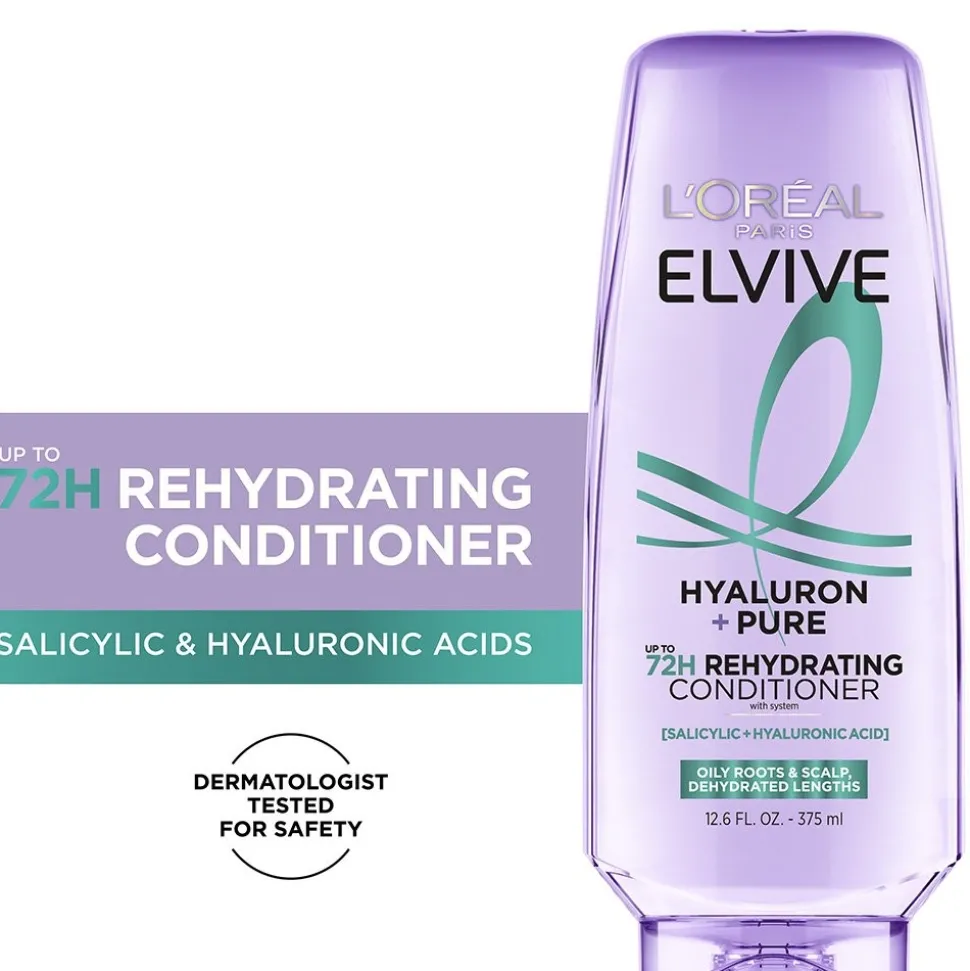 Hyaluron Pure 72H Rehydrating Conditioner for Oily Hair