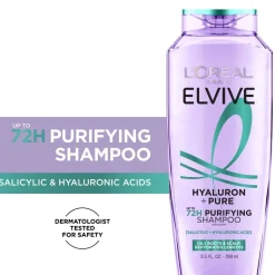 Hyaluron + Pure Purifying Shampoo for Oily Hair