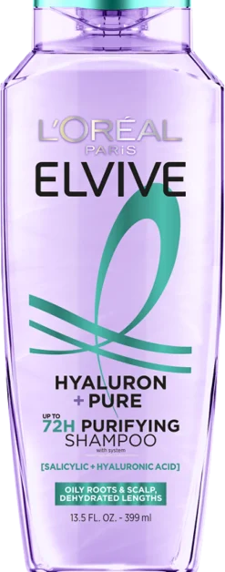 Hyaluron + Pure Purifying Shampoo for Oily Hair