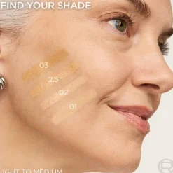 Hyaluron Tinted Balm Foundation for Mature Skin with Buildable Light to Medium Coverage