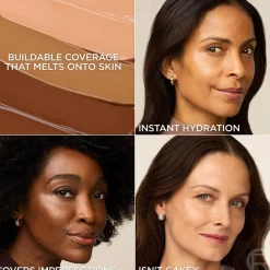 Hyaluron Tinted Balm Foundation for Mature Skin with Buildable Light to Medium Coverage