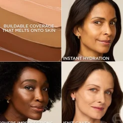 Hyaluron Tinted Balm Foundation for Mature Skin with Buildable Light to Medium Coverage