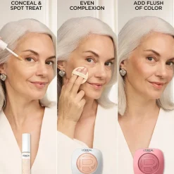 Hyaluron Tinted Balm Foundation for Mature Skin with Buildable Light to Medium Coverage