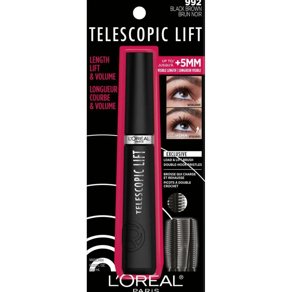 Lift Washable Makeup Mascara, 36HR Wear