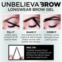 Longwear Waterproof Brow Gel