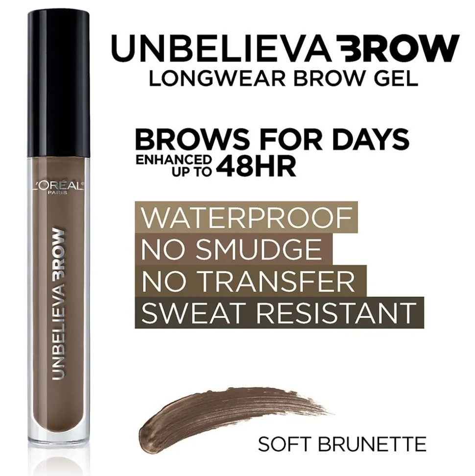 Longwear Waterproof Tinted Brow Gel