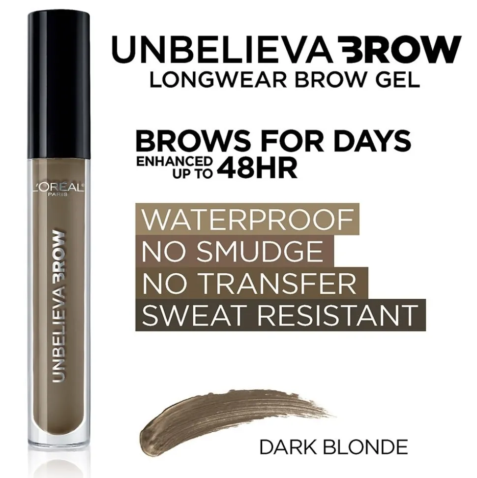 Longwear Waterproof Tinted Brow Gel