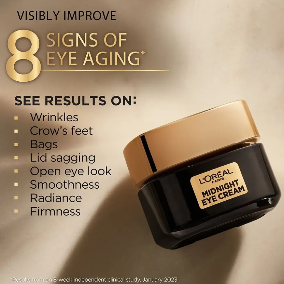 Midnight Eye Opener Cream for Younger-Looking Eyes