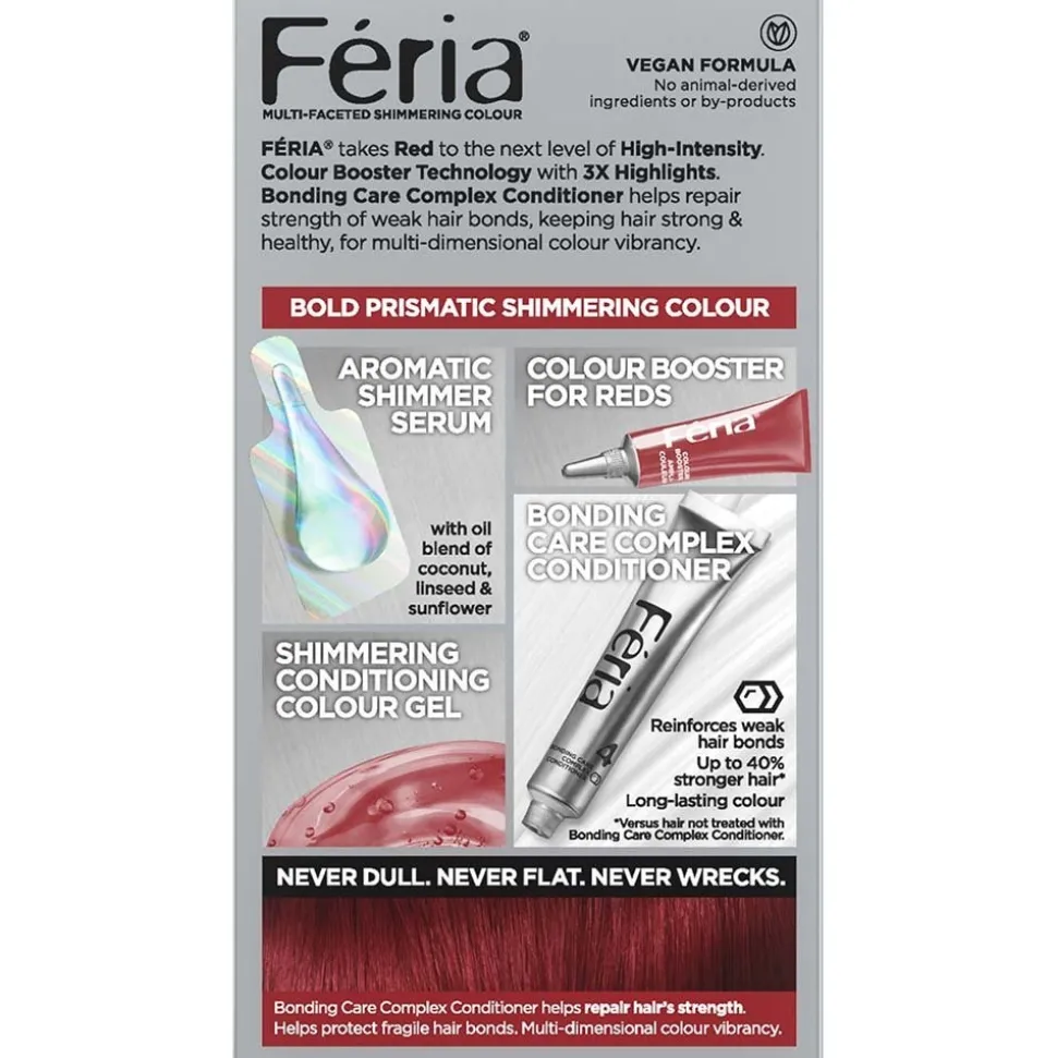 Multi-Faceted Shimmering Permanent Hair Color with Deep Conditioning