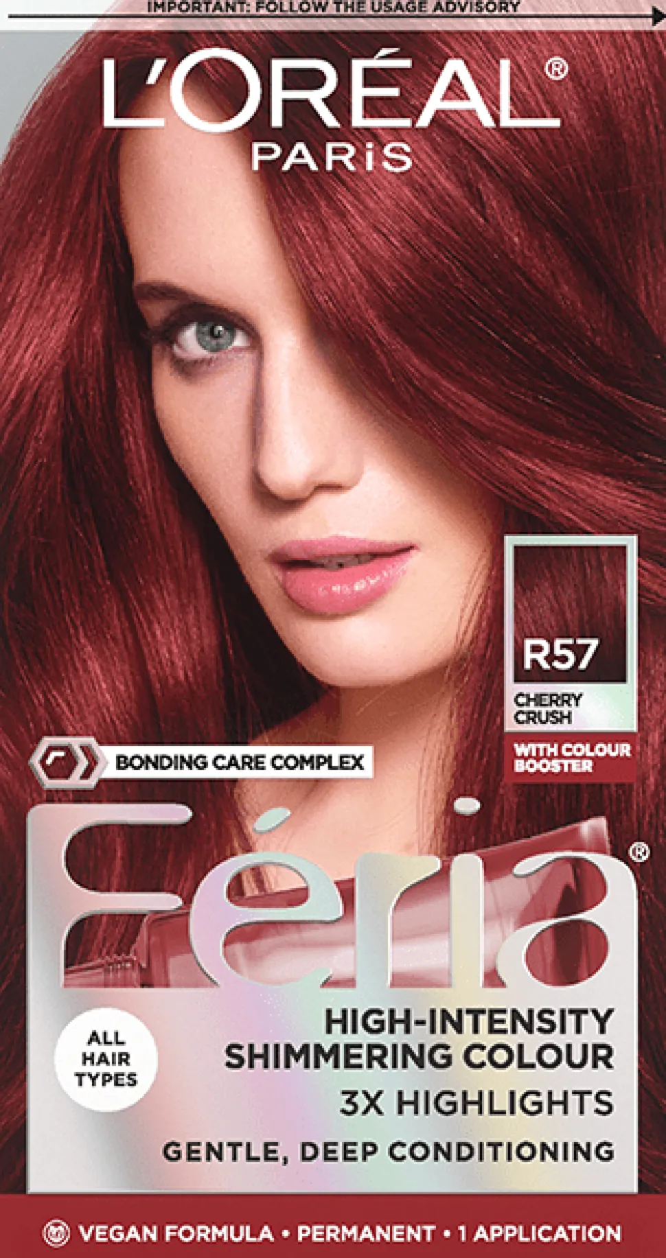 Multi-Faceted Shimmering Permanent Hair Color with Deep Conditioning