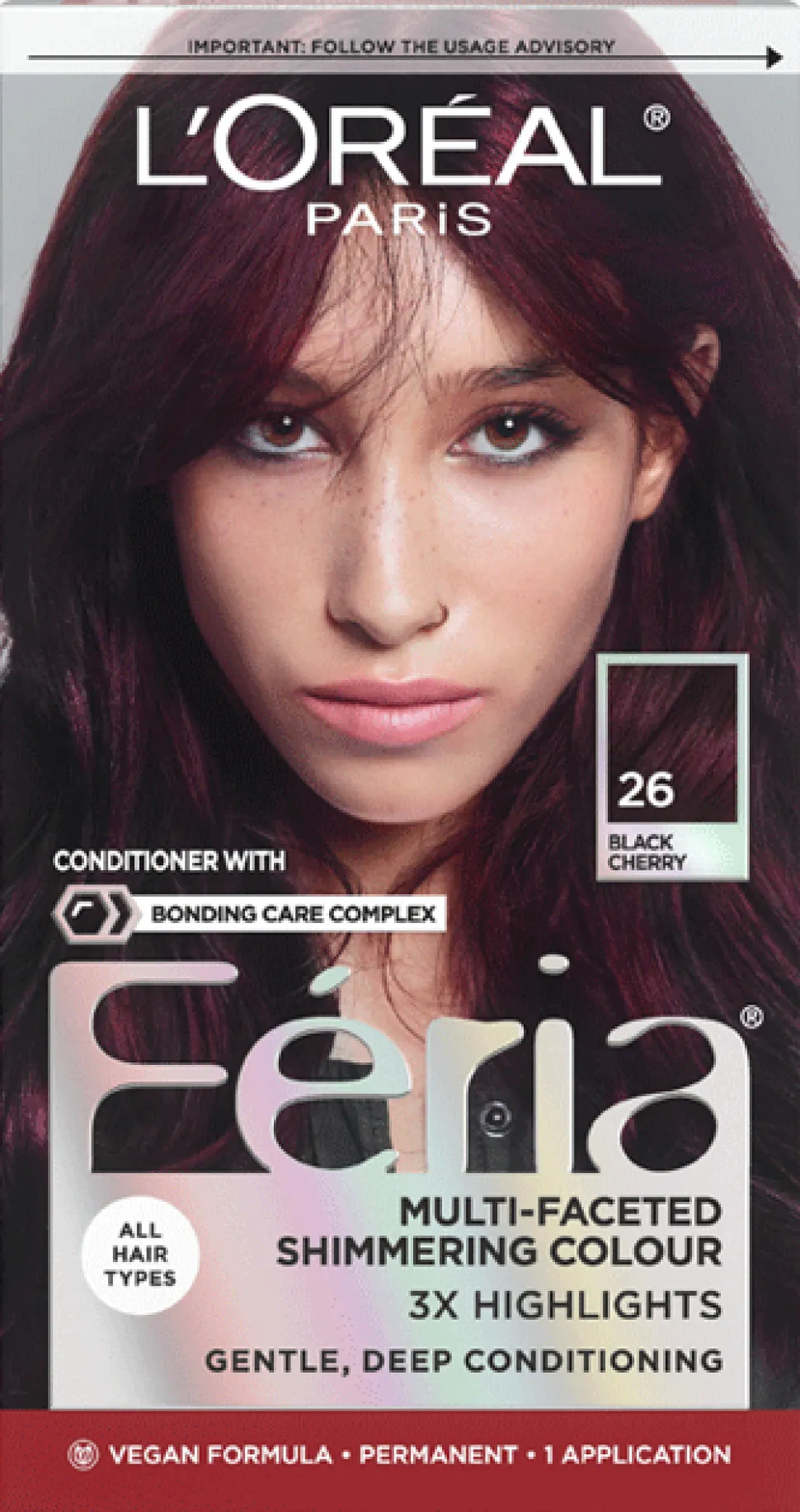 Multi-Faceted Shimmering Permanent Hair Color