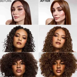 Multi-Faceted Shimmering Permanent Hair Color with Deep Conditioning
