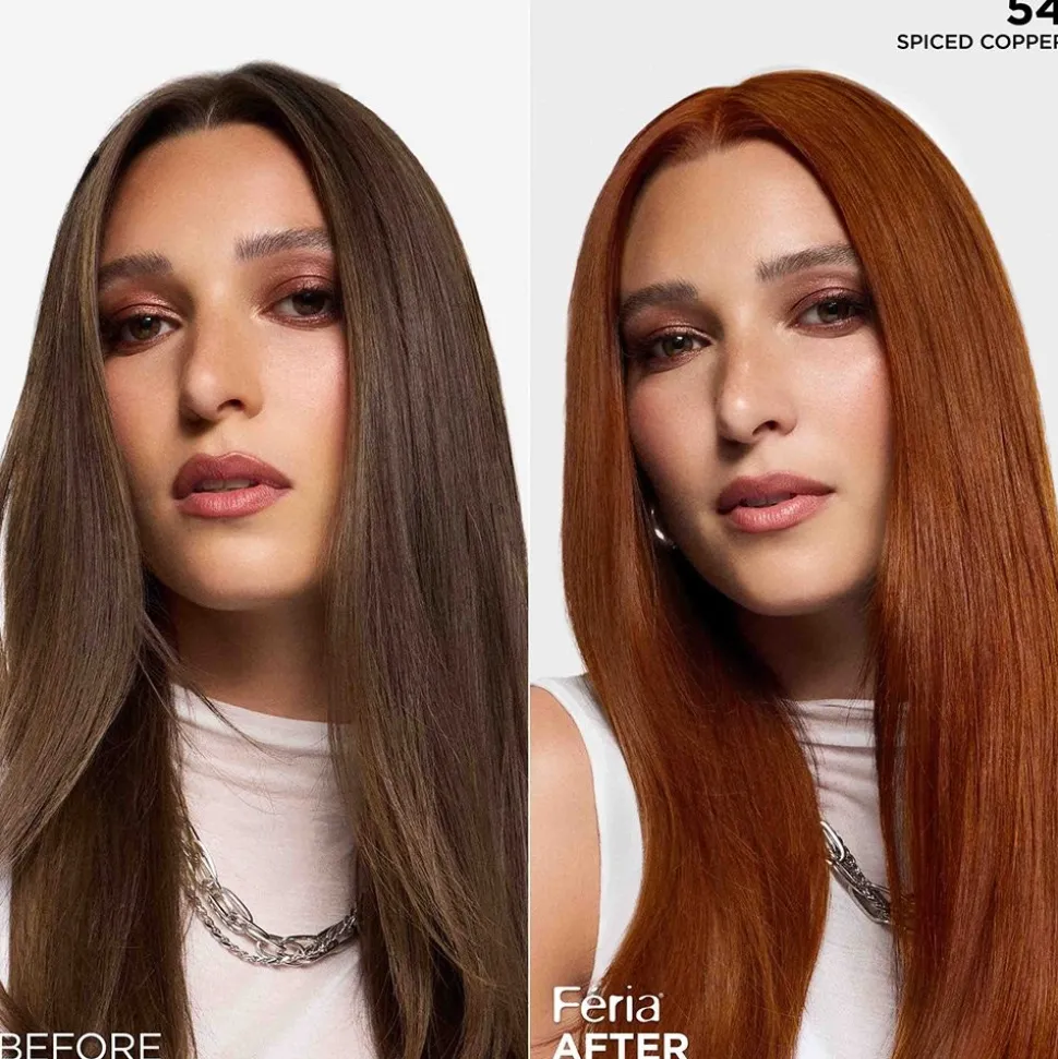 Multi-Faceted Shimmering Permanent Hair Color with Deep Conditioning
