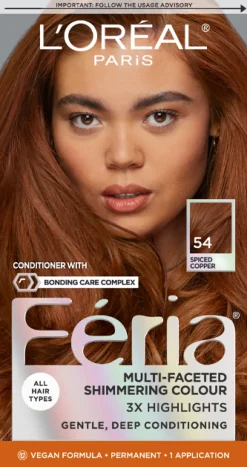 Multi-Faceted Shimmering Permanent Hair Color with Deep Conditioning