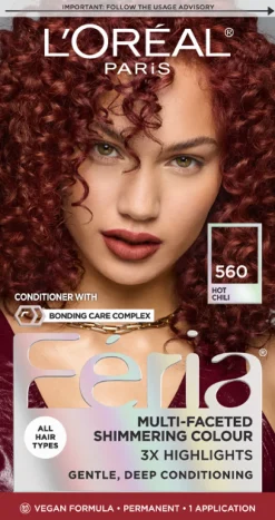 Multi-Faceted Shimmering Permanent Hair Color with Deep Conditioning