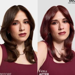 Multi-Faceted Shimmering Permanent Hair Color with Deep Conditioning