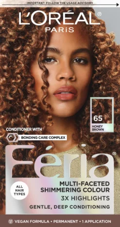 Multi-Faceted Shimmering Permanent Hair Color with Deep Conditioning