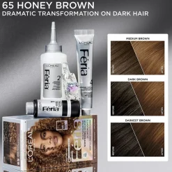 Multi-Faceted Shimmering Permanent Hair Color with Deep Conditioning