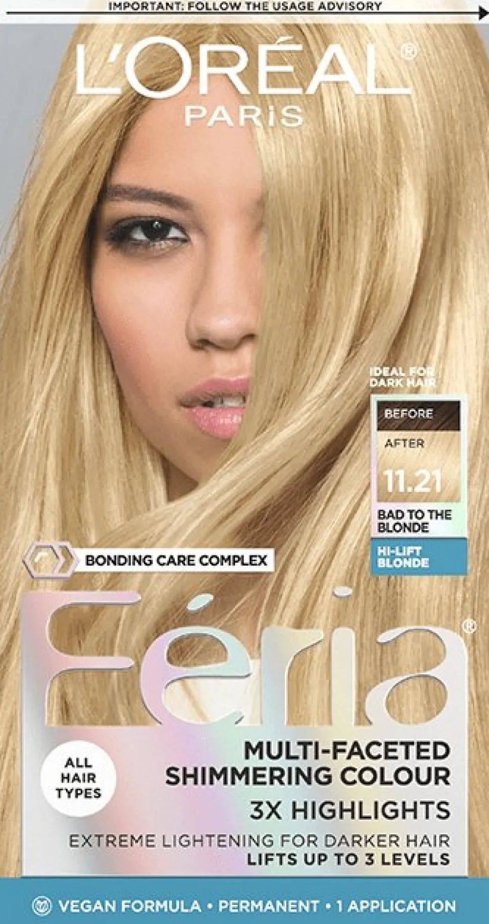 Multi-Faceted Shimmering Permanent Hair Color with Deep Conditioning