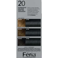 Multi-Faceted Shimmering Permanent Hair Color with Deep Conditioning