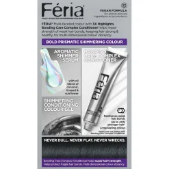 Multi-Faceted Shimmering Permanent Hair Color with Deep Conditioning