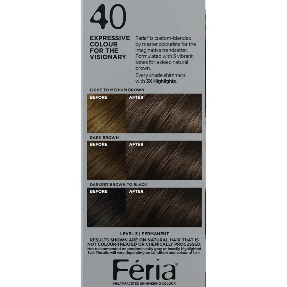 Multi-Faceted Shimmering Permanent Hair Color with Deep Conditioning