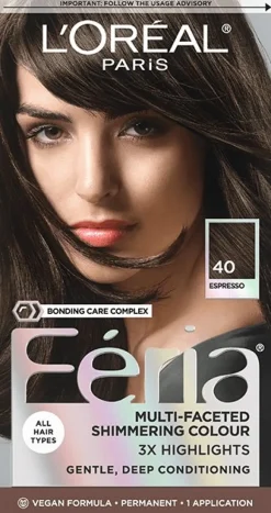 Multi-Faceted Shimmering Permanent Hair Color with Deep Conditioning
