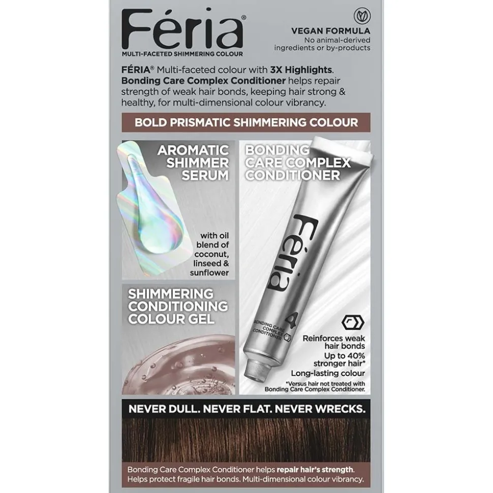 Multi-Faceted Shimmering Permanent Hair Color with Deep Conditioning