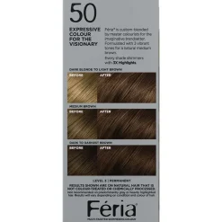 Multi-Faceted Shimmering Permanent Hair Color with Deep Conditioning