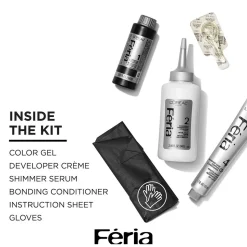 Multi-Faceted Shimmering Permanent Hair Color with Deep Conditioning