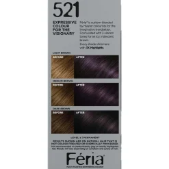 Multi-Faceted Shimmering Permanent Hair Color with Deep Conditioning