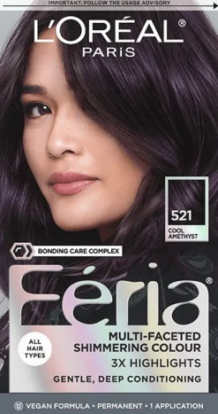 Multi-Faceted Shimmering Permanent Hair Color with Deep Conditioning
