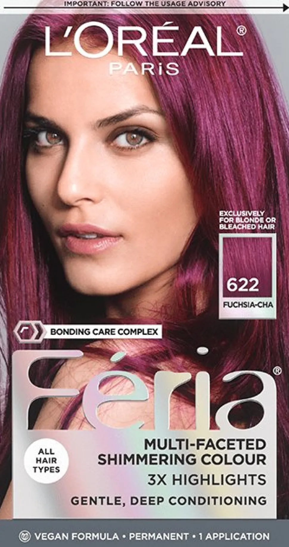 Multi-Faceted Shimmering Permanent Hair Color with Deep Conditioning