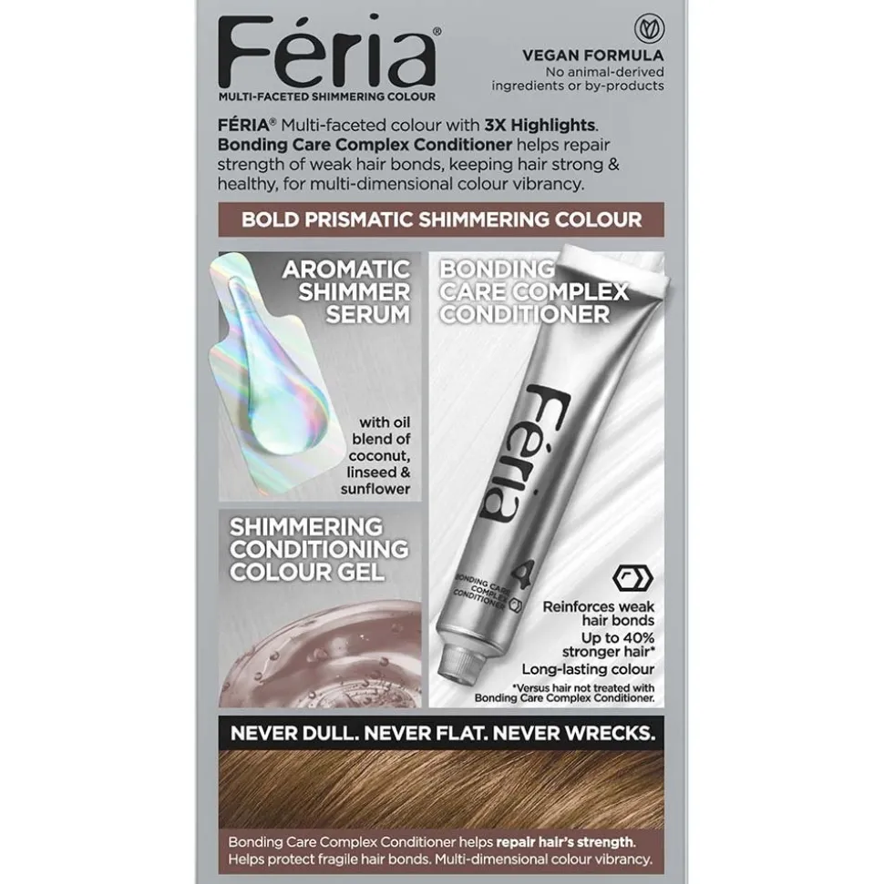 Multi-Faceted Shimmering Permanent Hair Color with Deep Conditioning