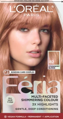 Multi-Faceted Shimmering Permanent Hair Color with Deep Conditioning