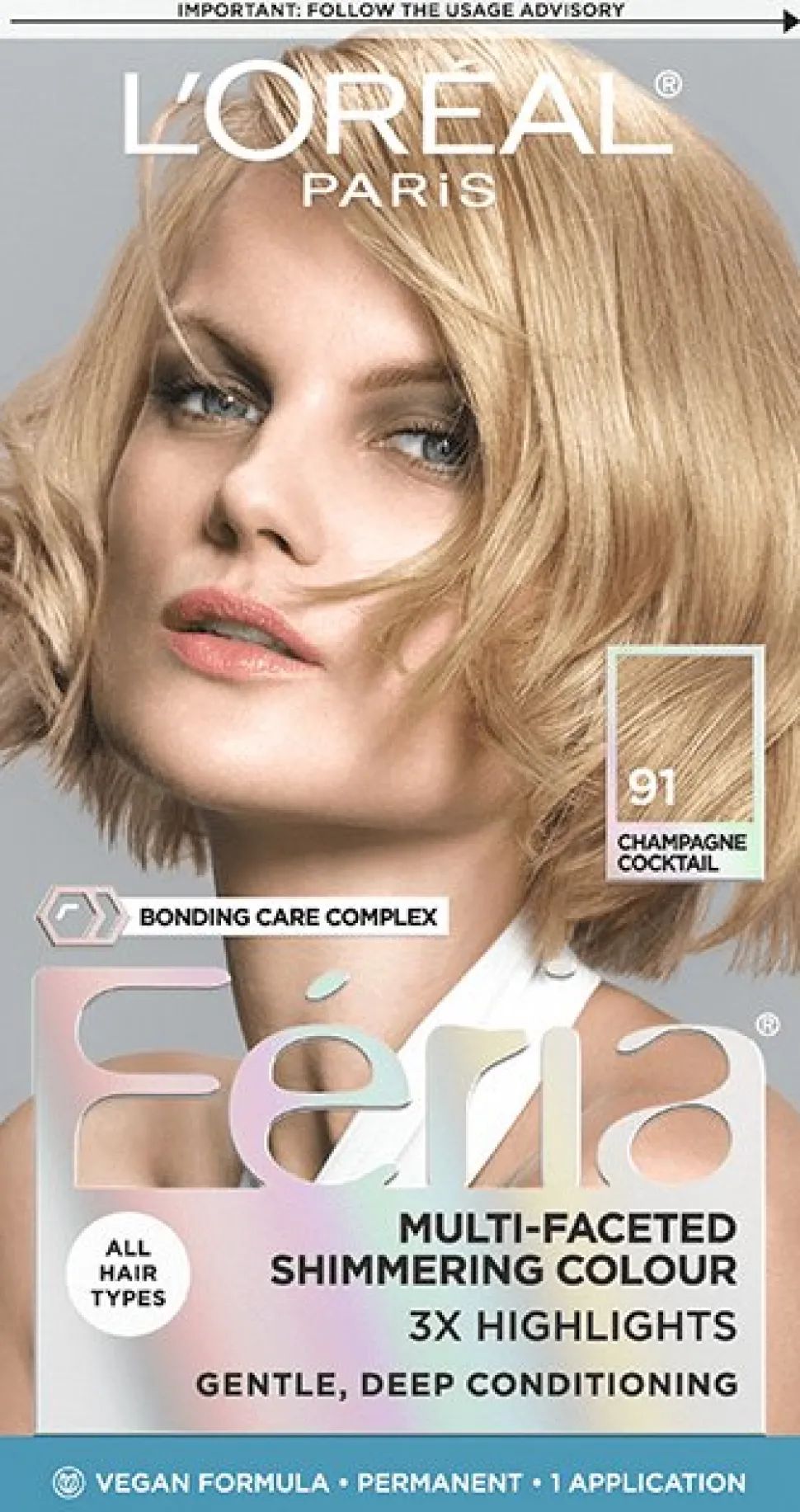 Multi-Faceted Shimmering Permanent Hair Color with Deep Conditioning
